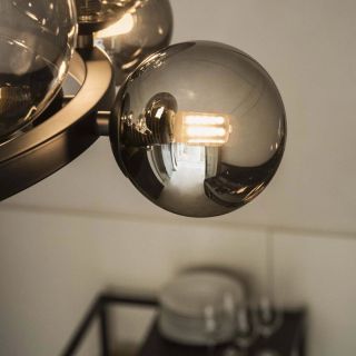 Krásný lustr nad jídelní stůl? 🤔 Designový lustr Perlage italské značky @ideal.lux je vhodný do moderních,...